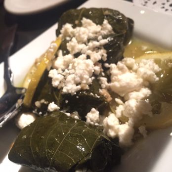Wooden Angel Restaurant - Lamb stuffed grape leaves appetizers - super tasty! - New American Near Me - Beaver, Pennsylvania