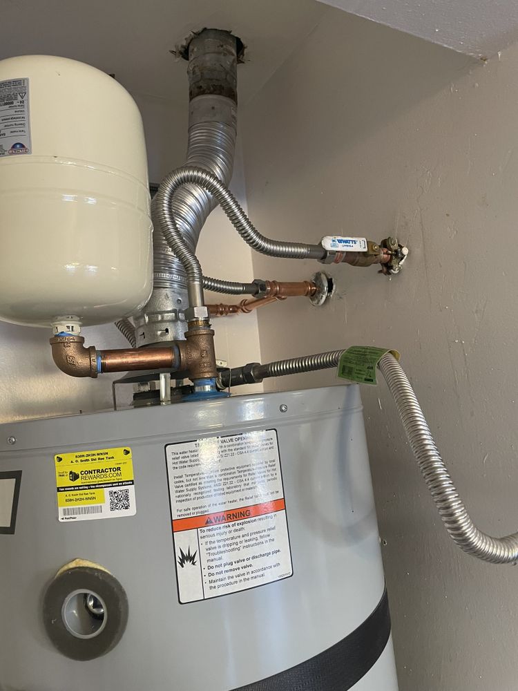 Slide of Right Connection Plumbing & Drain