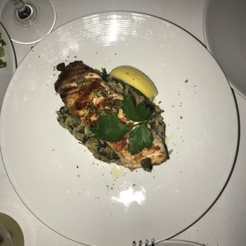 Anemos Estiatorio - Aerial view of the salmon - Mediterranean Near Me - Astoria, New York