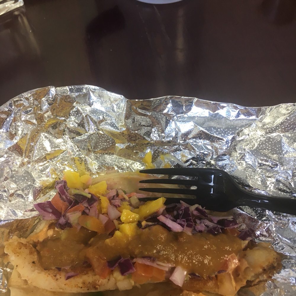 Luchi & Joey's - Baja fish taco. Nice size. Can actually be 2 tacos. - Mexican Near Me - Houston, Texas Luchi & Joey's - Baja fish taco. Nice size. Can actually be 2 tacos. - Mexican Near Me - Houston, Texas