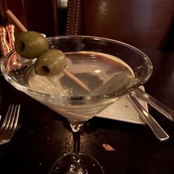 Roots Steakhouse - Dill Pickle Martini