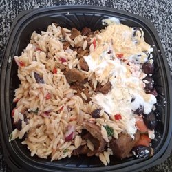 Greek Kitchen - Gyro plate. Always a good bite at the airport