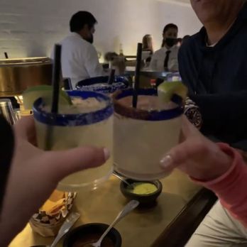 Cantina Frida - Spicy margarita toast! - New Mexican Cuisine Near Me - Beverly Hills, California