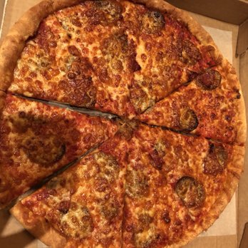 Townies Subs and Slices - 2 toppings( pep and sausage) - Pizza Near Me - Newport, Maine Townies Subs and Slices - 2 toppings( pep and sausage) - Pizza Near Me - Newport, Maine