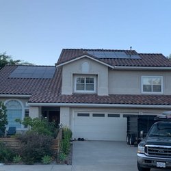 Howard & Sons - Tile roof replacement in Poway. Eagle Capistrano Tile, Color Santa Cruz Blend.