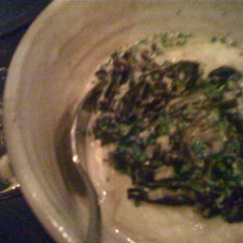 Frances - Side of polenta with black mushroom ragout - New American Near Me - San Francisco, California