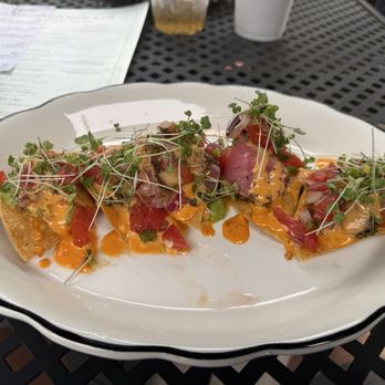 Brick House Pub - Tuna Nachos. - New American Near Me - Georgetown, South Carolina Brick House Pub - Tuna Nachos. - New American Near Me - Georgetown, South Carolina