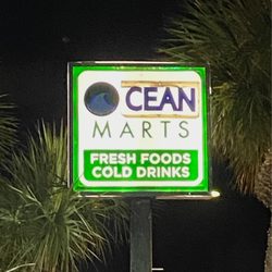 Ocean marts - Street sign