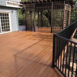 Deck built by Mike Schmidlin and team in the Santa Cruz mountains