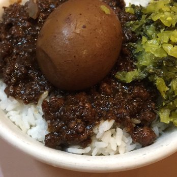 A&J - Braised pork and rice...also really yummy - Taiwanese Near Me - Annandale, Virginia A&J - Braised pork and rice...also really yummy - Taiwanese Near Me - Annandale, Virginia