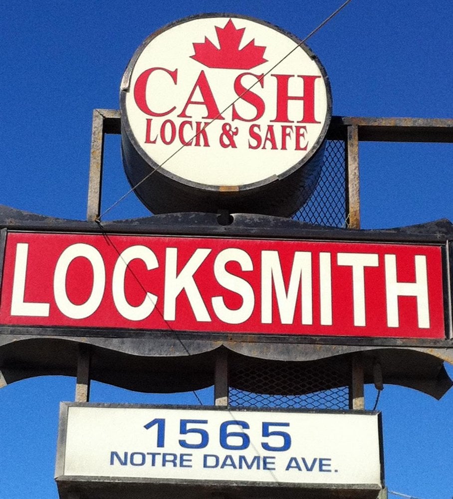 CASH LOCK & SAFE Updated August 2024 1565 Notre Dame Ave, Winnipeg