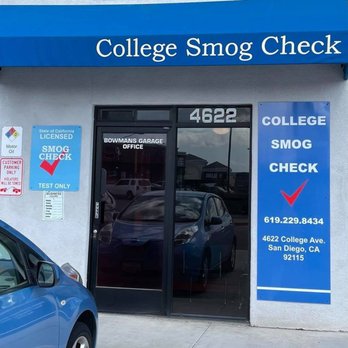College Smog Check - 5/1/2021-New storefront location. - Smog Check Stations Near Me - San Diego, California