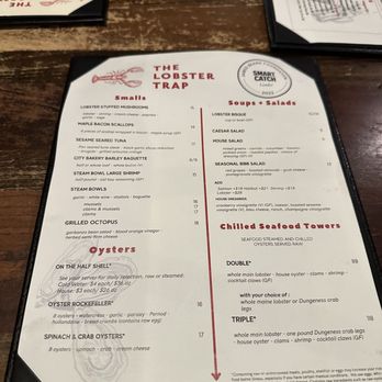 The Lobster Trap - Menu - Seafood Near Me - Asheville, North Carolina The Lobster Trap - Menu - Seafood Near Me - Asheville, North Carolina