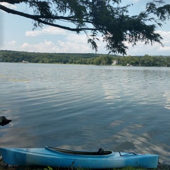 Swartswood State Park - Fishing in the lake. Great place for family BBQs and fishing. - Lakes Near Me - Newton, New Jersey