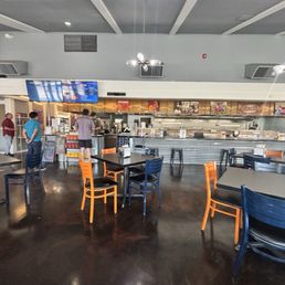 That is just a small part of the available seating. WiFi, seats, great coffee options, food...Well done! That is just a small part of the available seating. WiFi, seats, great coffee options, food...Well done!