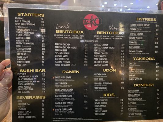 Menu photo 4 Taiko Sushi Carmichael, CA Menu photo 4 Taiko Sushi Carmichael, CA