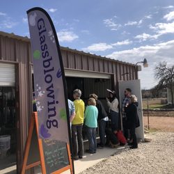 Enchanted Fredericksburg Ranch - Spectating glass blowing