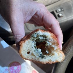 Snowflake Donuts - Spinach Feta - barely anything inside.  Very hollow.  $3.75