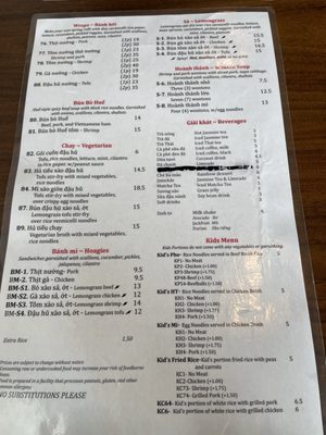 Menu photo 2 Sai Gòn Café Lancaster, PA Menu photo 2 Sai Gòn Café Lancaster, PA
