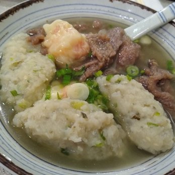Jim Chai Kee - Wonton, beef, and fish ball soup (no noodles). $10. - Chinese Near Me - Richmond Hill, Ontario Jim Chai Kee - Wonton, beef, and fish ball soup (no noodles). $10. - Chinese Near Me - Richmond Hill, Ontario