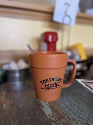 Photo of Southwest Diner - Boulder City, NV, US. Unique mugs and great coffee