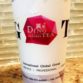 Ding Tea - Fort Worth - Lychee Yakult (always served in a paper cup) - Coffee & Tea Near Me - Fort Worth, Texas