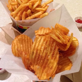 Potato Corner - Regular fries and chips with chili BBQ flavor - Fast Food Near Me - Roseville, California Potato Corner - Regular fries and chips with chili BBQ flavor - Fast Food Near Me - Roseville, California