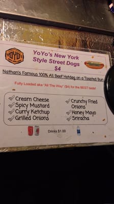 Menu photo 4 Yoyo's Hot Dog Houston, TX Menu photo 4 Yoyo's Hot Dog Houston, TX