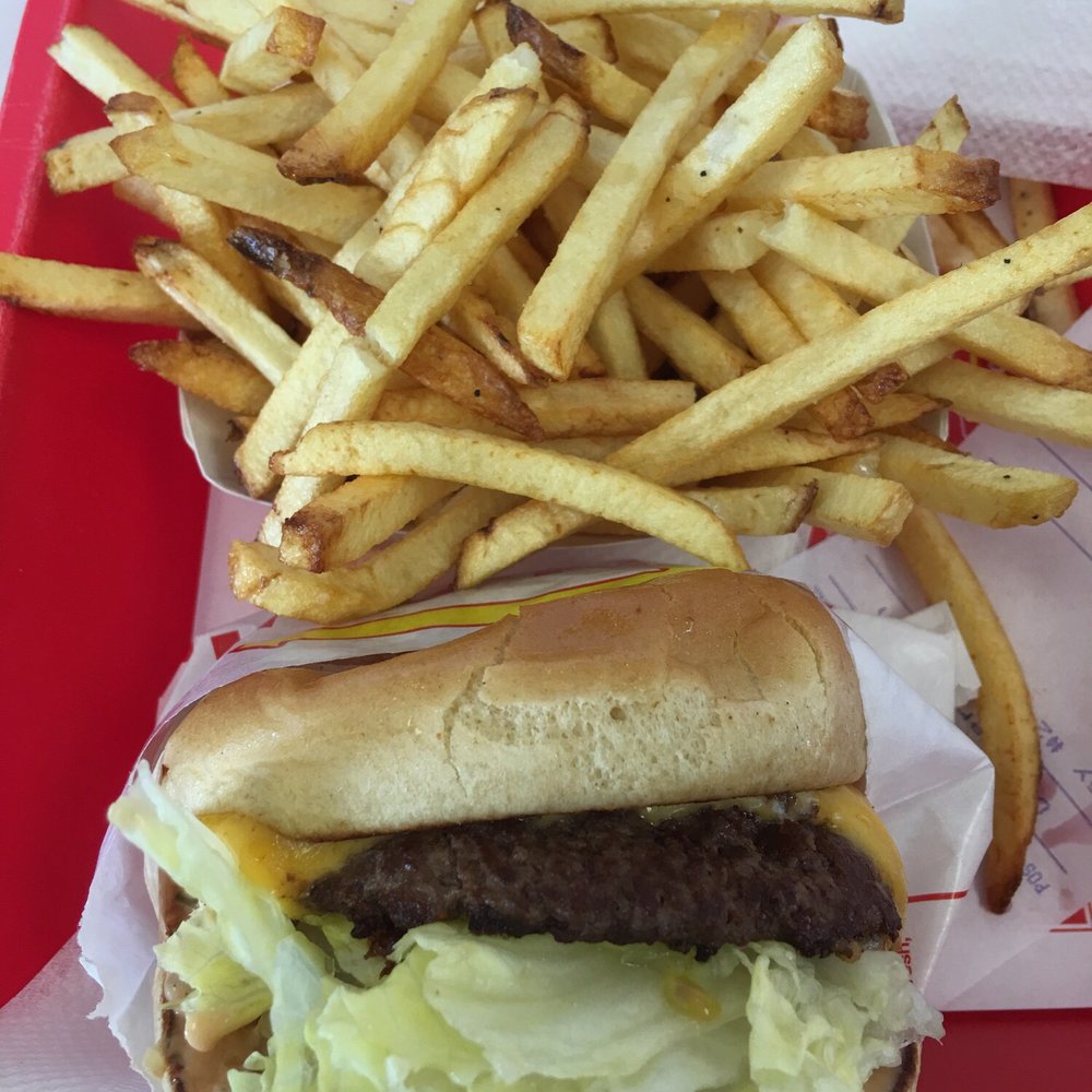 In-N-Out Burger - #2 Cheeseburger combo only $5.95!!! - Burgers Near Me - Irving, Texas