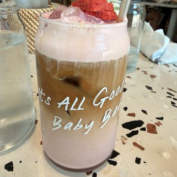 Box St All Day - Strawberry latte - Breakfast & Brunch Near Me - San Antonio, Texas Box St All Day - Strawberry latte - Breakfast & Brunch Near Me - San Antonio, Texas