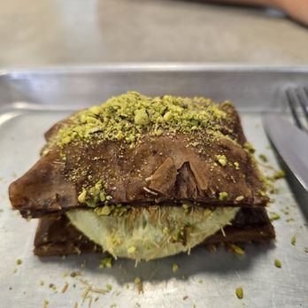 Blue Amphora - Dubai chocolate baklava - Desserts Near Me - Orlando, Florida Blue Amphora - Dubai chocolate baklava - Desserts Near Me - Orlando, Florida