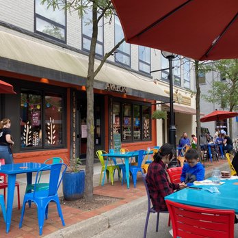Avalon Cafe And Kitchen - Ann Arbor - The outside area is really cute and comfortable. - Cafes Near Me - Ann Arbor, Michigan