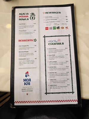 Menu photo 6 Moa Kai Hawaiian Diner Orlando, FL Menu photo 6 Moa Kai Hawaiian Diner Orlando, FL
