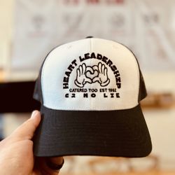HF Screen Printing - 1 color stitching of embroidery on trucker hats