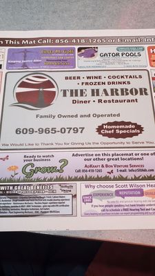 Menu photo 1 Harbor Diner Egg Harbor City, NJ
