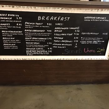 The Lost Bean - Breakfast menu - Coffee & Tea Near Me - Tustin, California