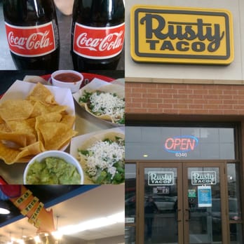 Rusty Taco - We ordered two brisket tacos, an order of chips and guacamole, an order of chips and salsa, and 2 Mexican Cokes. - Tex-Mex Near Me - Maple Grove, Minnesota Rusty Taco - We ordered two brisket tacos, an order of chips and guacamole, an order of chips and salsa, and 2 Mexican Cokes. - Tex-Mex Near Me - Maple Grove, Minnesota
