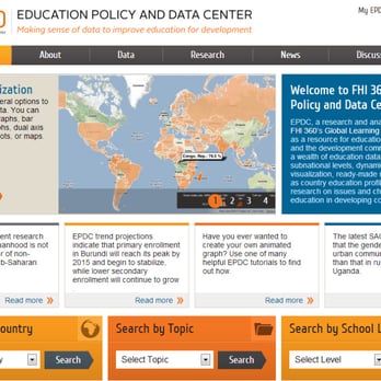 InQbation - EPDC.org is a data-visualization platform and scorecard of education data from around the world. Drupal. - Web Design Near Me - Herndon, Virginia InQbation - EPDC.org is a data-visualization platform and scorecard of education data from around the world. Drupal. - Web Design Near Me - Herndon, Virginia