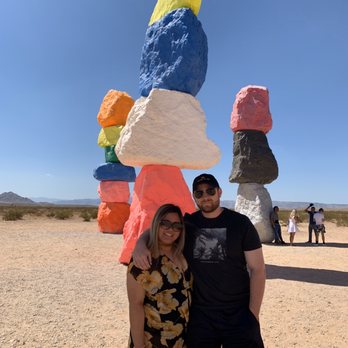 Seven Magic Mountains - Public Art Near Me - Las Vegas, Nevada Seven Magic Mountains - Public Art Near Me - Las Vegas, Nevada