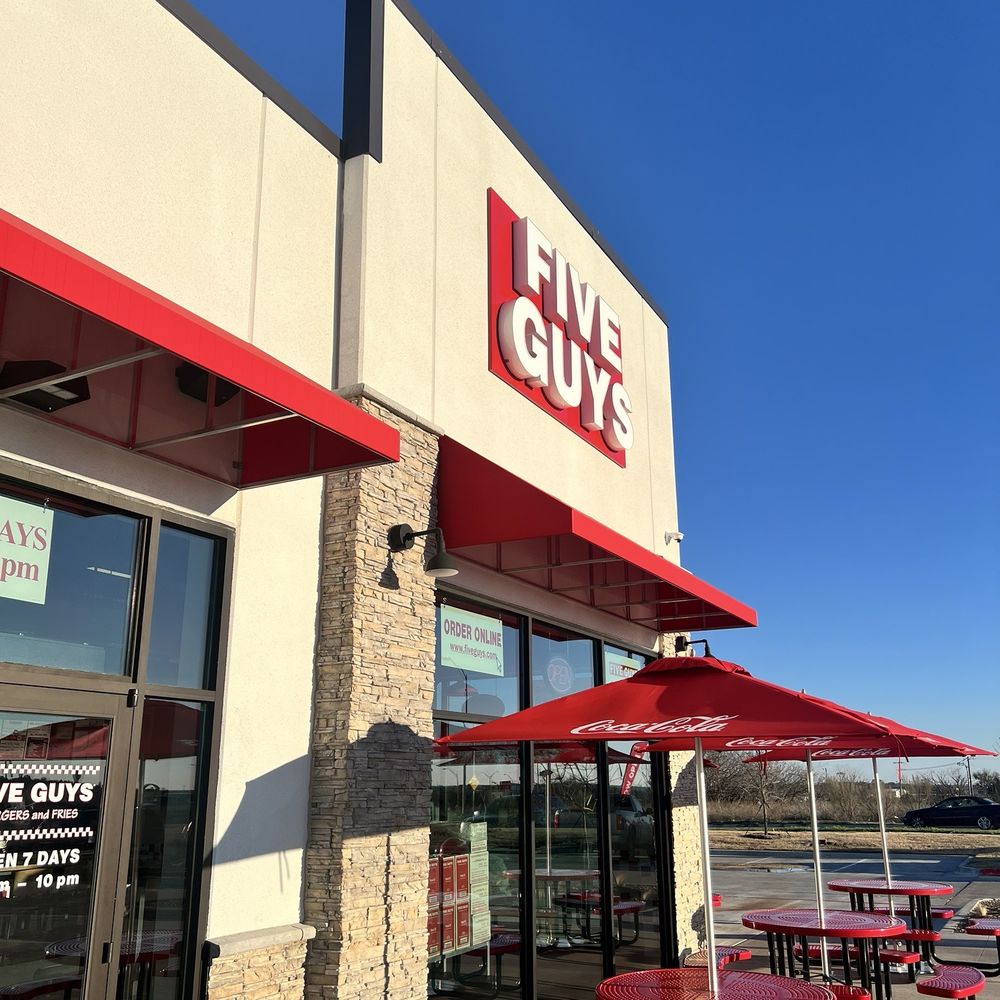 Five Guys - Outside - Burgers Near Me - Fort Worth, Texas Five Guys - Outside - Burgers Near Me - Fort Worth, Texas