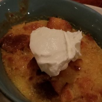 Cafe La Trova - Michy's bread pudding (chocolate, cuban rum soaked raisins..meh) - Cocktail Bars Near Me - Miami, Florida