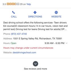 Desi Driving School