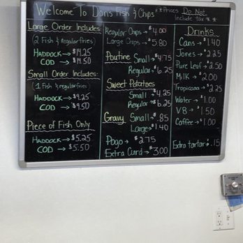 Don's Fish & Chips - Fish & Chips Near Me - Brockville, Ontario