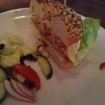 Bohemia Bagel Bar & Grill - Chicken salad in a bagel - Bagels Near Me - Prague, Puerto Rico Bohemia Bagel Bar & Grill - Chicken salad in a bagel - Bagels Near Me - Prague, Puerto Rico