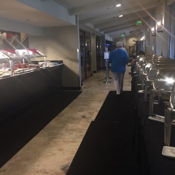 Coco Palm Restaurant - Just this small area of not great food offered for the Sunday Brunch Buffet. - Cuban Near Me - Pomona, California
