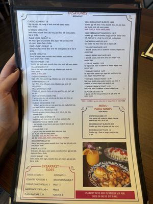 Menu photo 3 Casa Villa San Jose, CA Menu photo 3 Casa Villa San Jose, CA