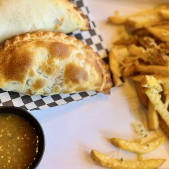 Dellepiane - Empanadas and Garlic Parmesan Rustic Fries - Burgers Near Me - Sedona, Arizona Dellepiane - Empanadas and Garlic Parmesan Rustic Fries - Burgers Near Me - Sedona, Arizona