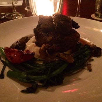 Seasons 52 - Oak-grilled filet mignon, deliciously medium-rare - New American Near Me - Costa Mesa, California