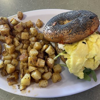 Cafe Rivkah - Romesco Morning Bagel - Bakeries Near Me - Marietta, Georgia