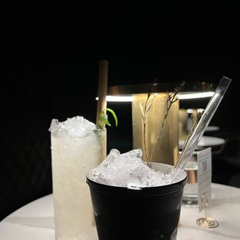 The Foreman - two cocktails on a table - Bars Near Me - Rogers, Arkansas